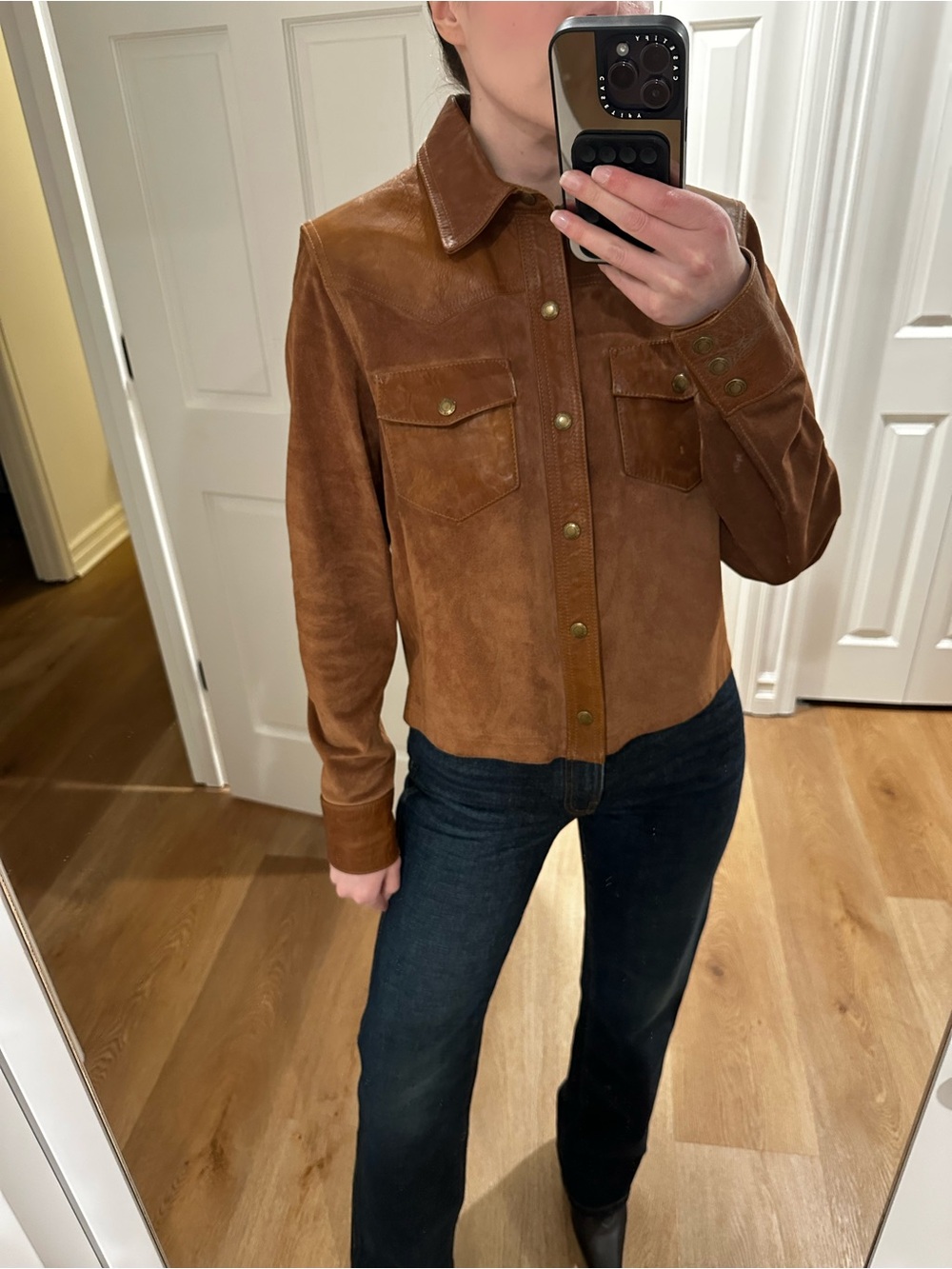 Vintage Ralph Lauren Sport suede jacket - Picture 3 of 12